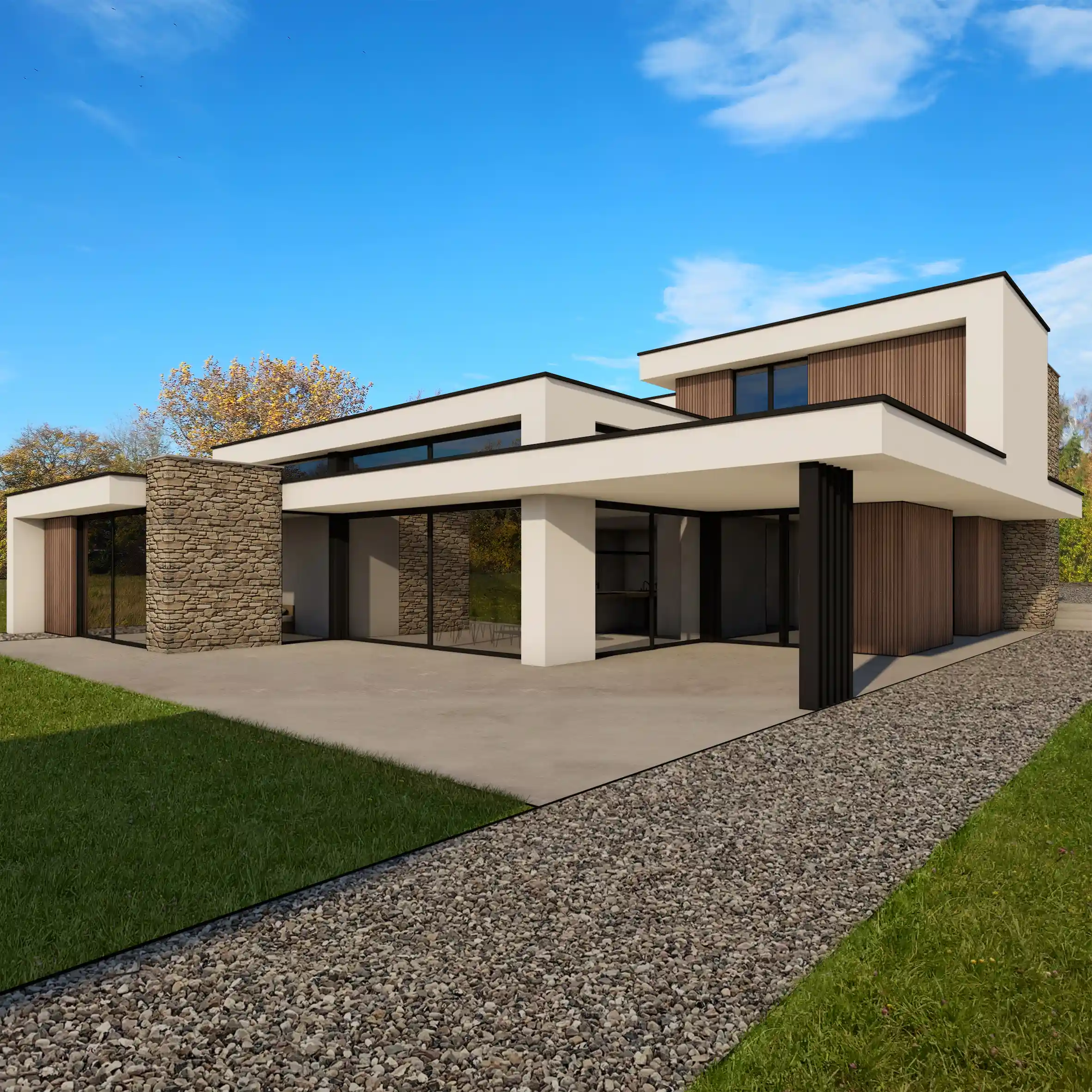Ontwerp Villa I in Bavel
